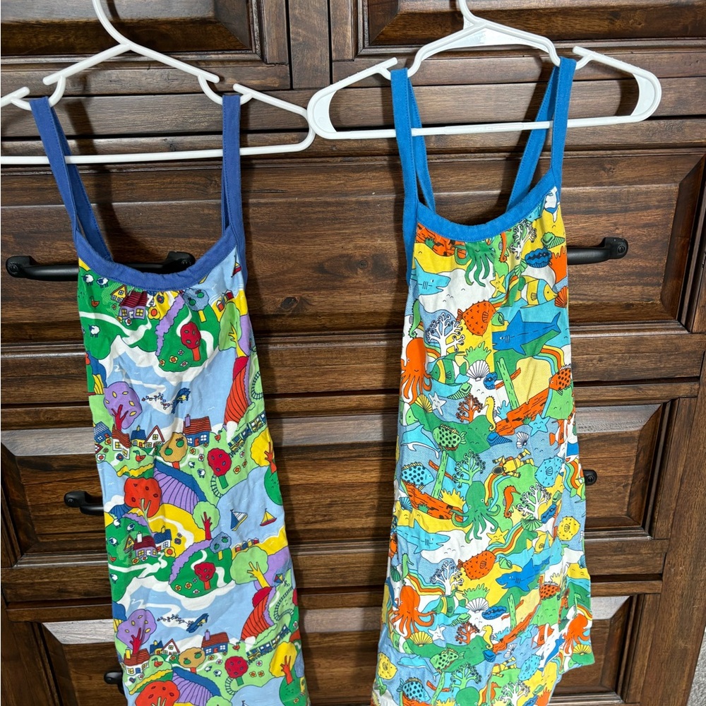 Colorful Kids Casual Dress Set